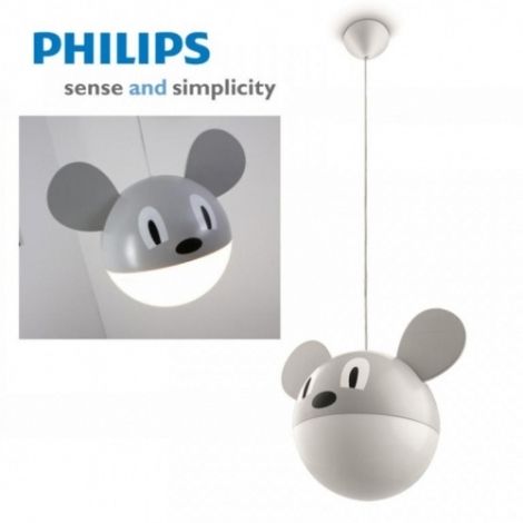 Lampa dziecięca wisząca Philips Topico, myszka