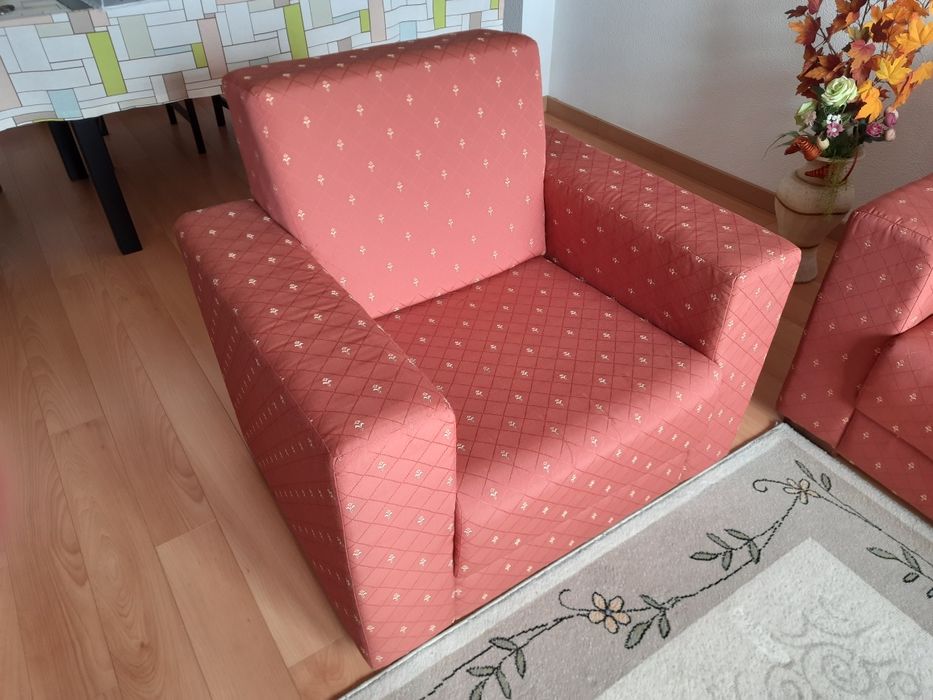 2 Poltronas vintage com capa