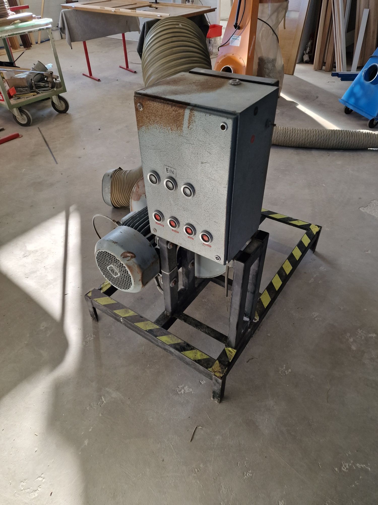 Wentylator Spanex 5,5kw odciąg trocin wyciąg dmuchawa