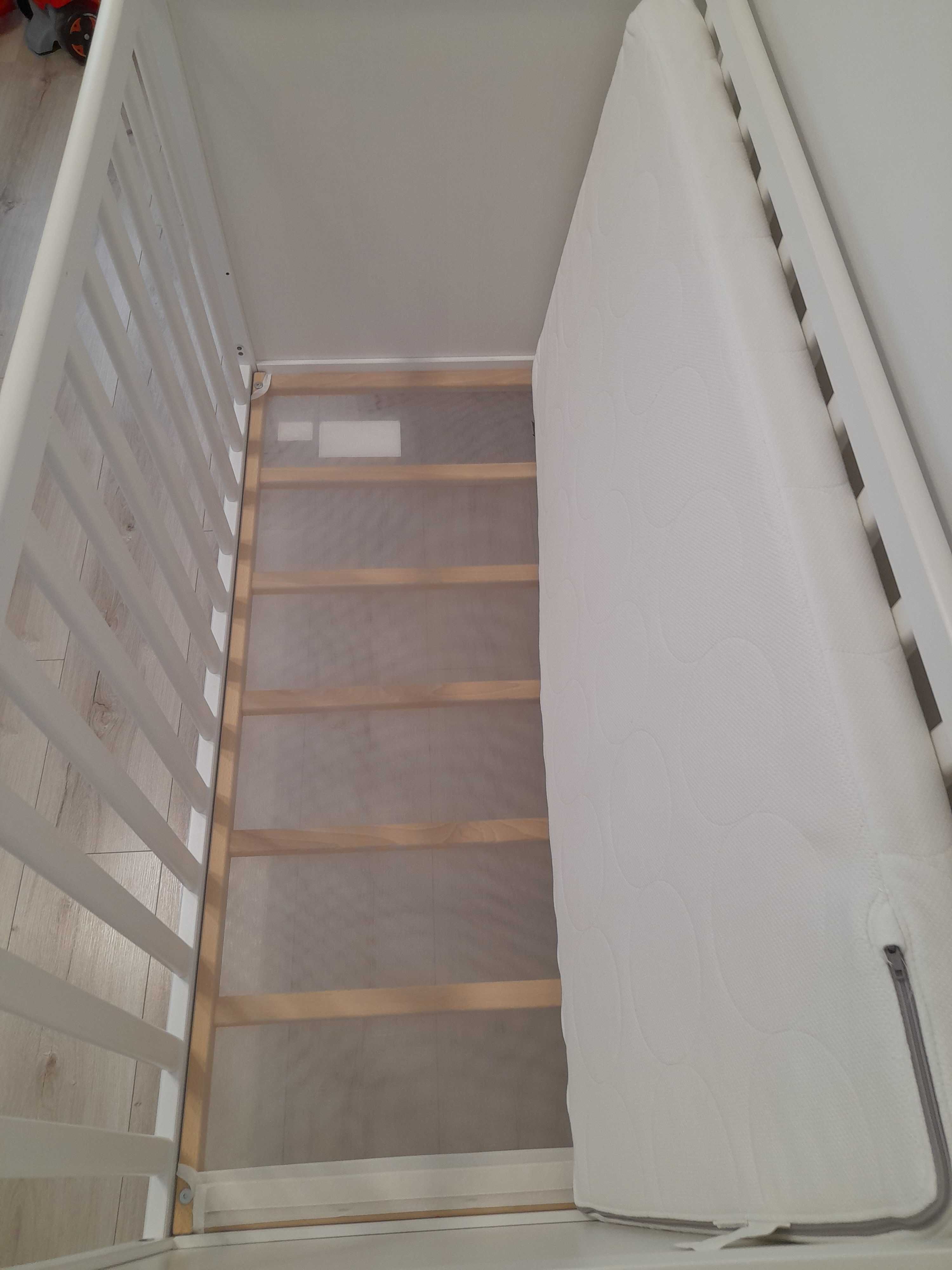 Łóżeczko IKEA SUNDVIK + materac