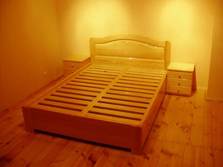 Кровать деревянная, кровати из натурального дерева "под заказ"