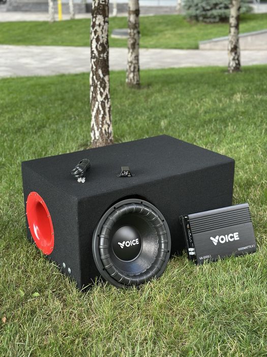 Сабвуфер з підсилювачем. Voice Va-1000 та Voice SP-305