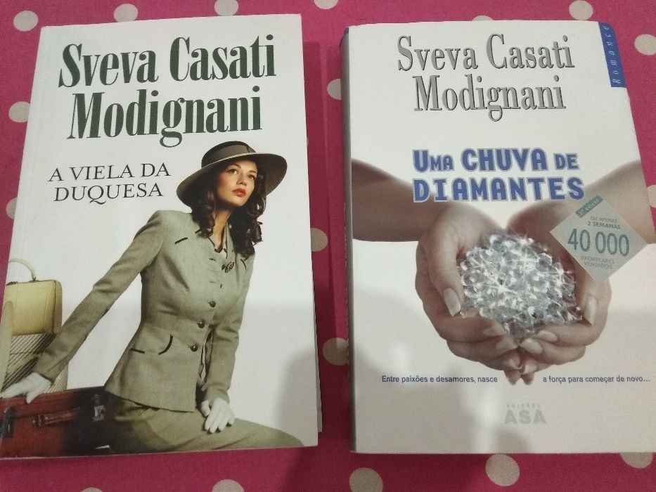 Livro de Sveva Casati Modignani baunilha e chocolate.