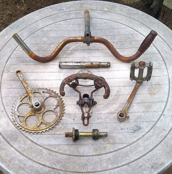 Велозапчасти на велосипед "Украина", "Аист" дорожный советский