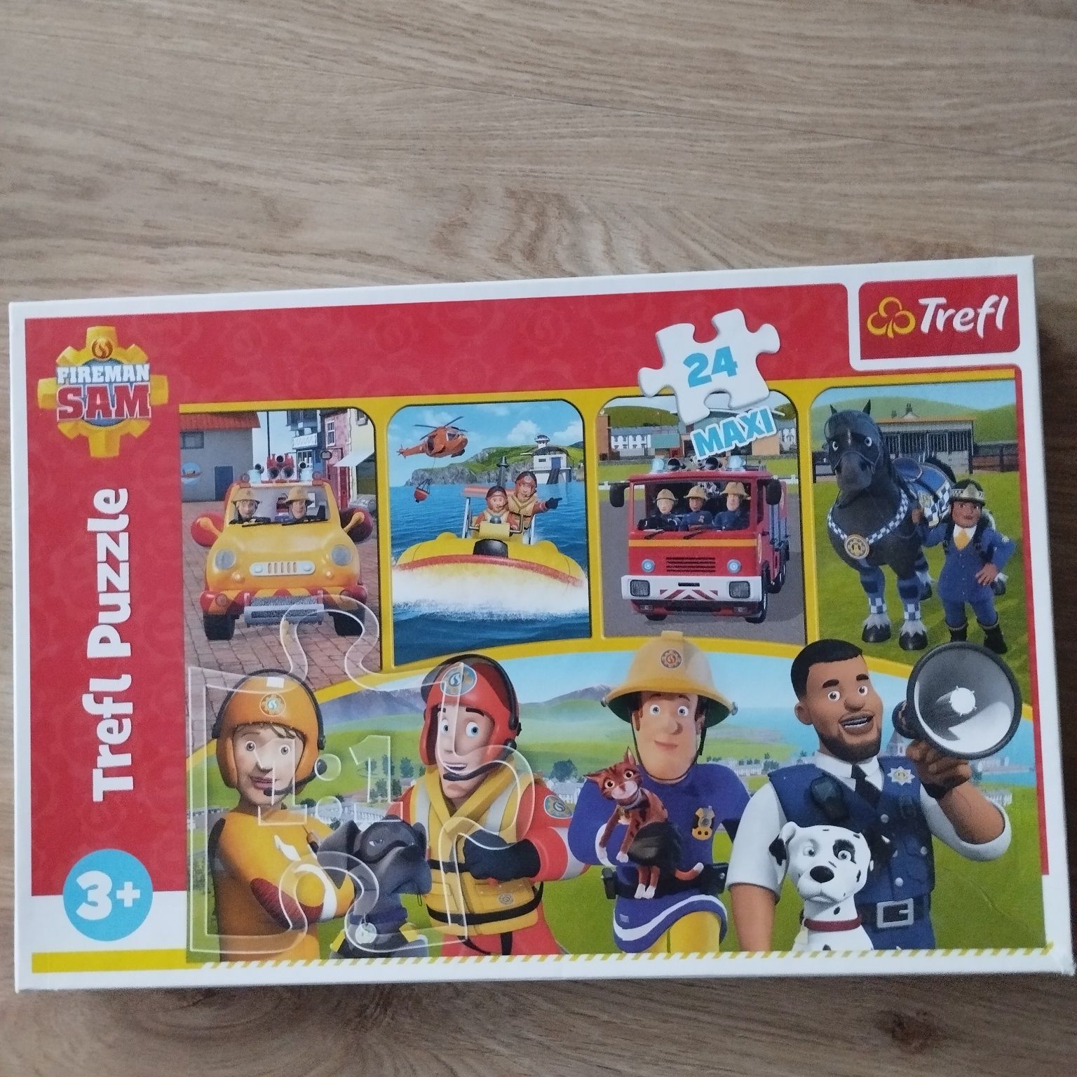 Puzzle maxi Strażak Sam