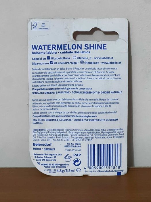 Lote 3 Batons Labello & Coca-Cola Selados – NOVOS