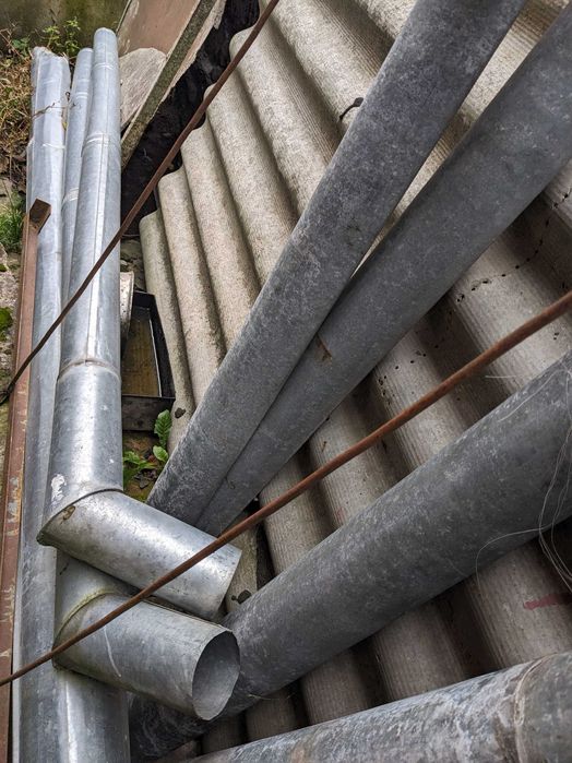 Ринви алюмінієві б/у