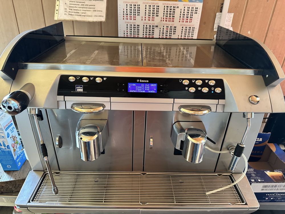 Saeco Lavazza Blue - професійна капсульна кавомашина на 2пос. б/у