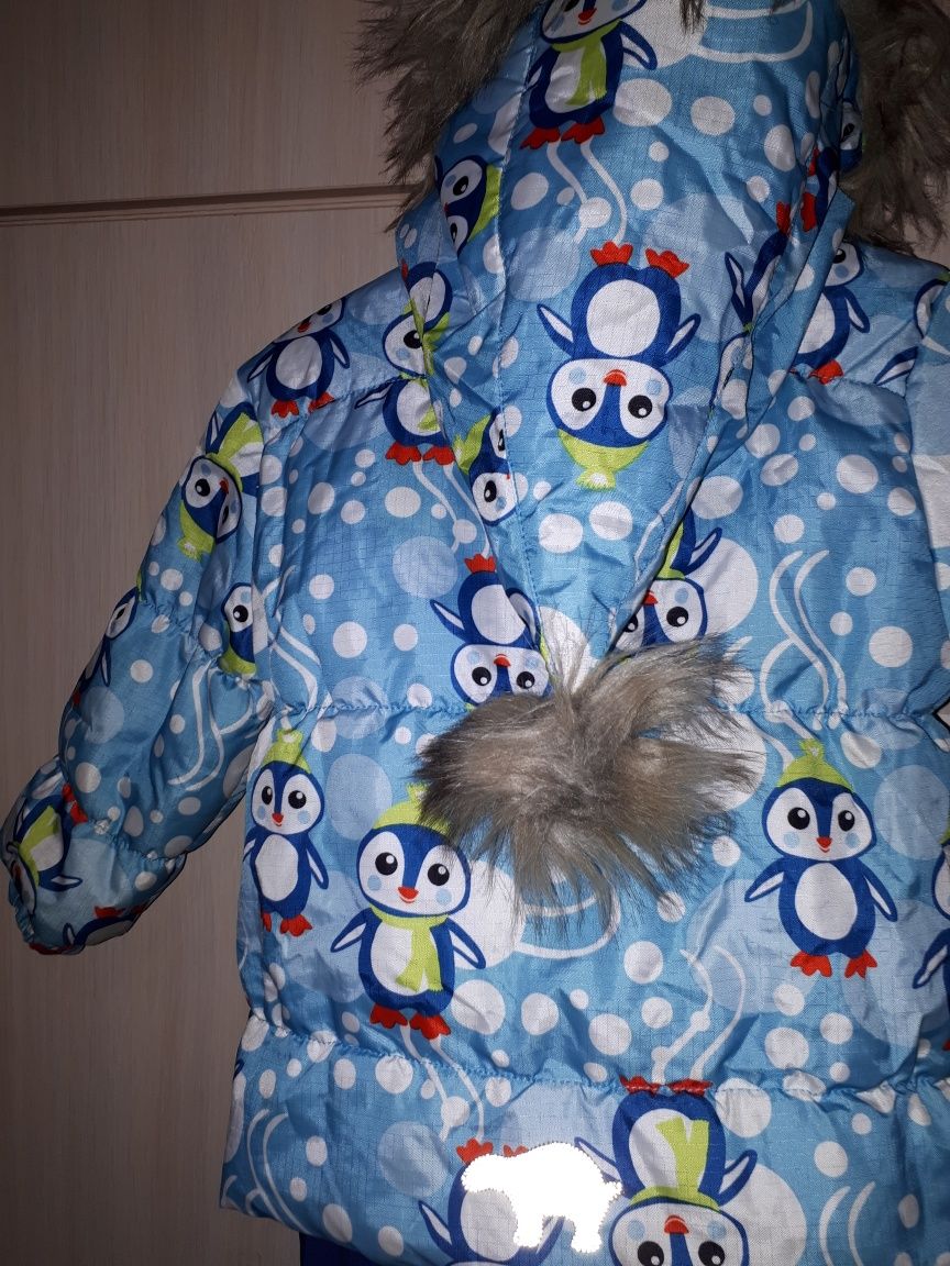 Зимний костюм Huppa. Размер 98. Эстония. Состояние нового.