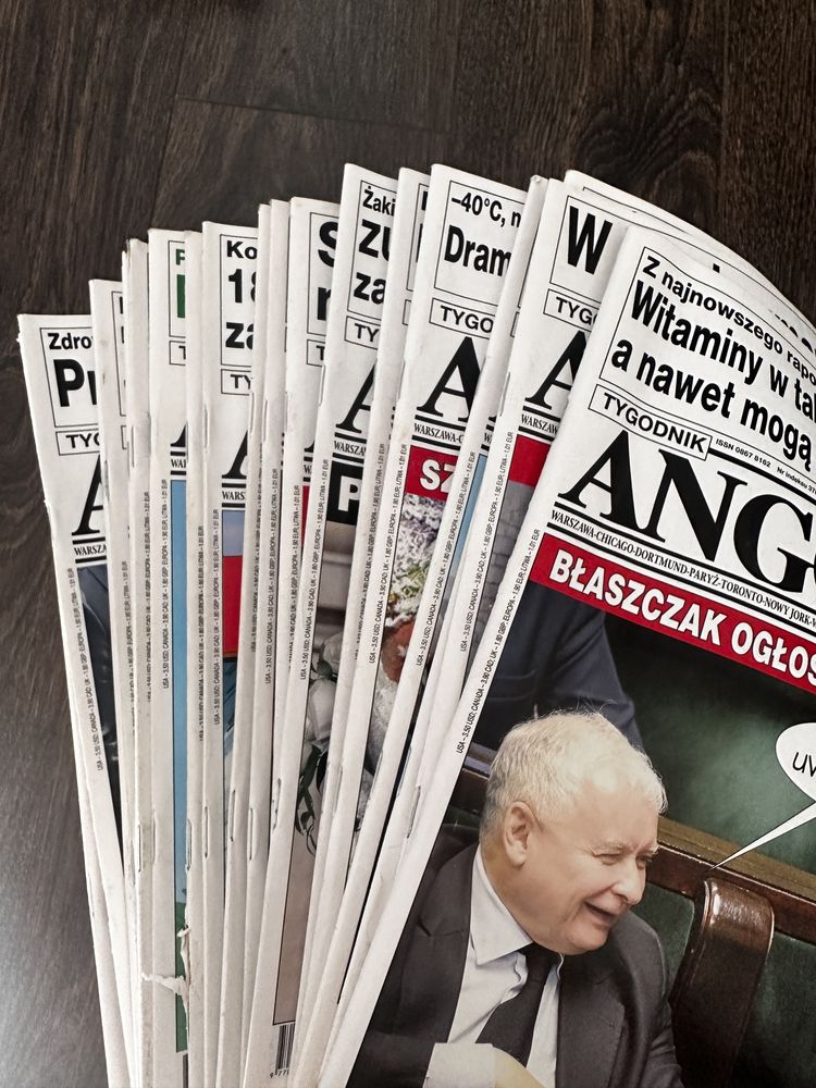 Czasopismo Tygodnik Angora rocznik 2018 50 sztuk