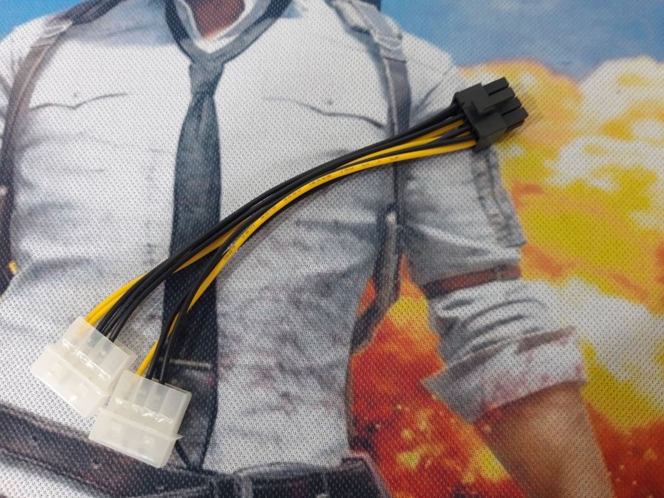 Перехідник живлення  відеокарти 2molex - 8pin/6pin/SATA-6pin
