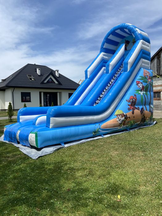 Zjeżdżalnie dmuchane duże psi patrol