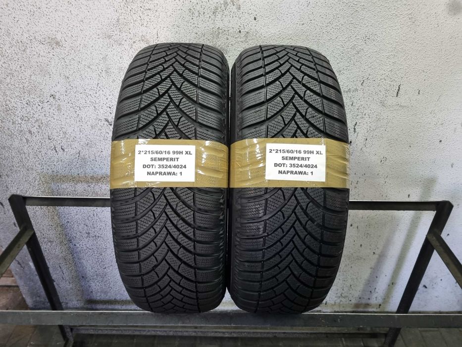 215/60/16 99H XL Semperit Speed-Grip 5 PARA MONTAŻ WYSYŁKA K-lin