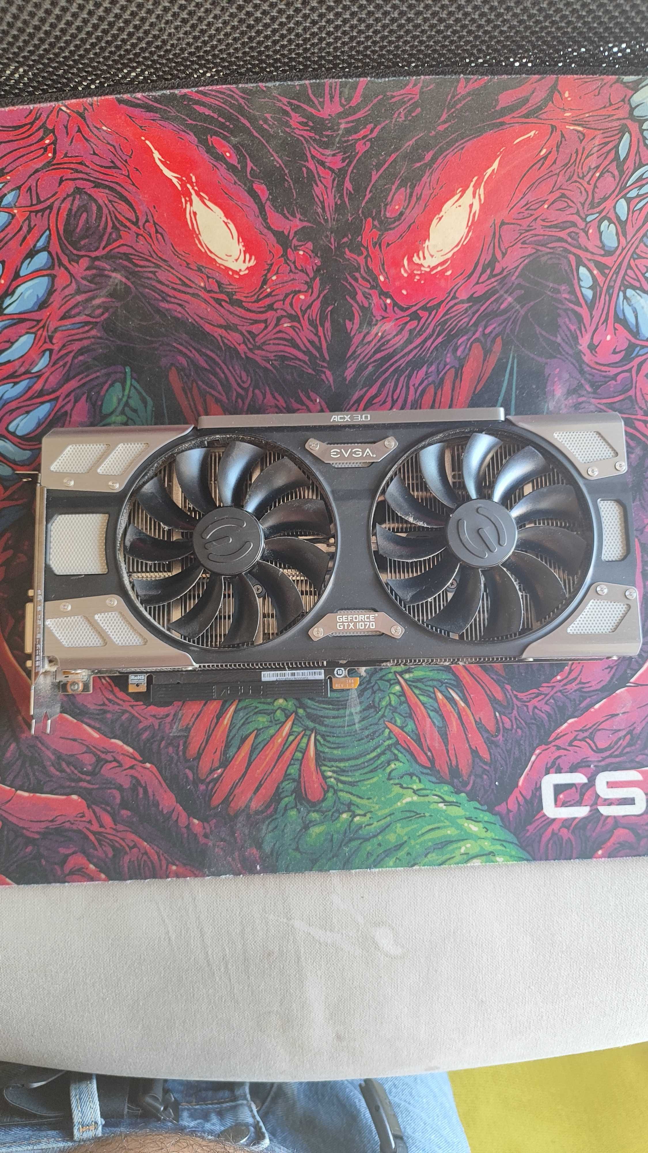 Placa Grafica EVGA GeForce GTX 1070 FTW GAMING