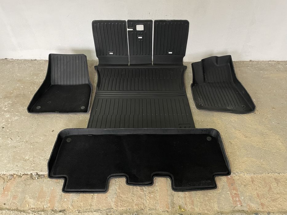 Коврики Tesla Model Y резинові коврик багажника Тесла Модел у