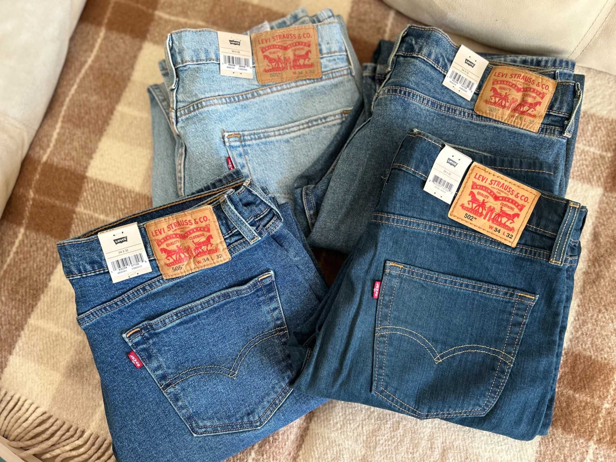 Чоловічі джинси Levi's® 502™ Taper Fit Men's Jeans