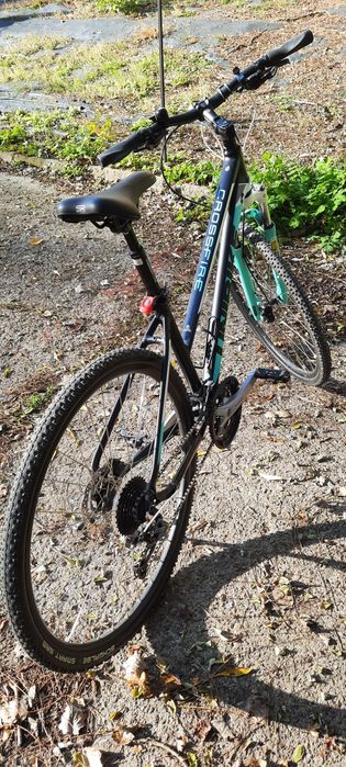 Damski rower Cross/MTB Unibike Crossfire 17", czarno-seledynowy