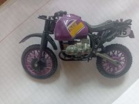 Rowerek zabawka Metal dl 12 cm