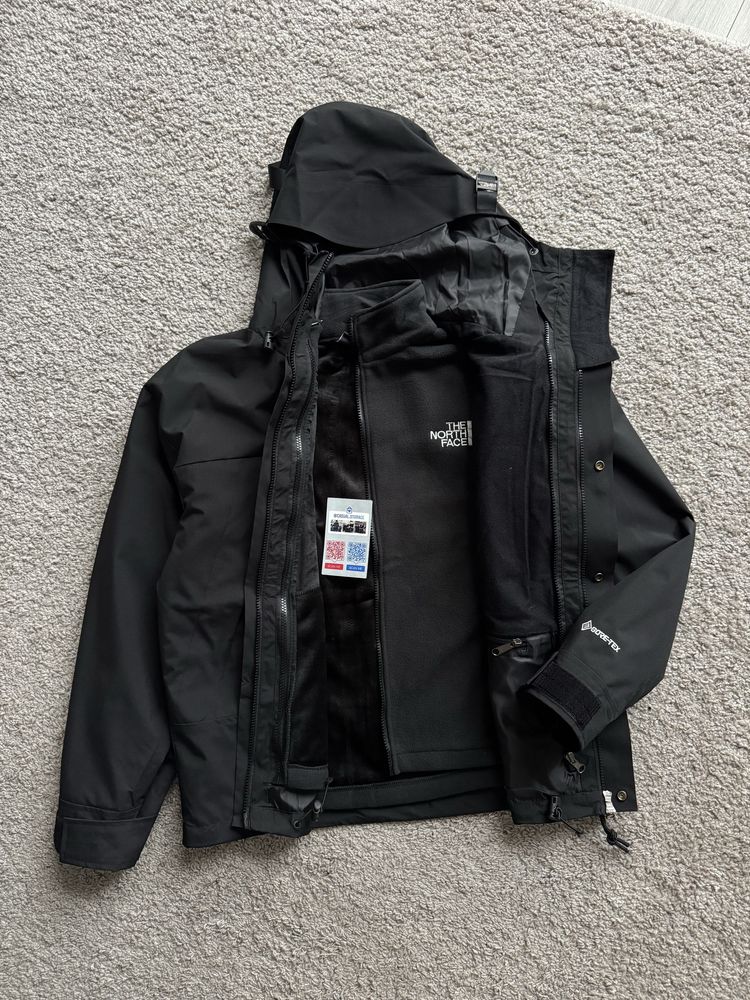 Куртка The North Face Gore-Tex с флисовым подкладом (3в1)