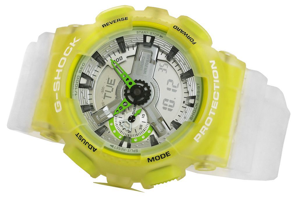zegarek męski casio g-shock ga-110ls-7aer + box