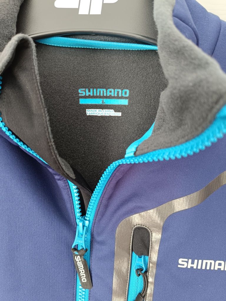 Zimowa kurtka Shimano softshell przeciwwiatrowa L