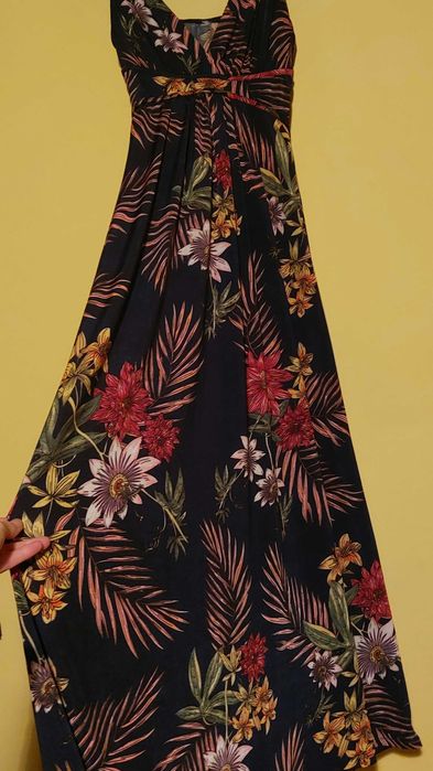 Sukienka długa kolorowa