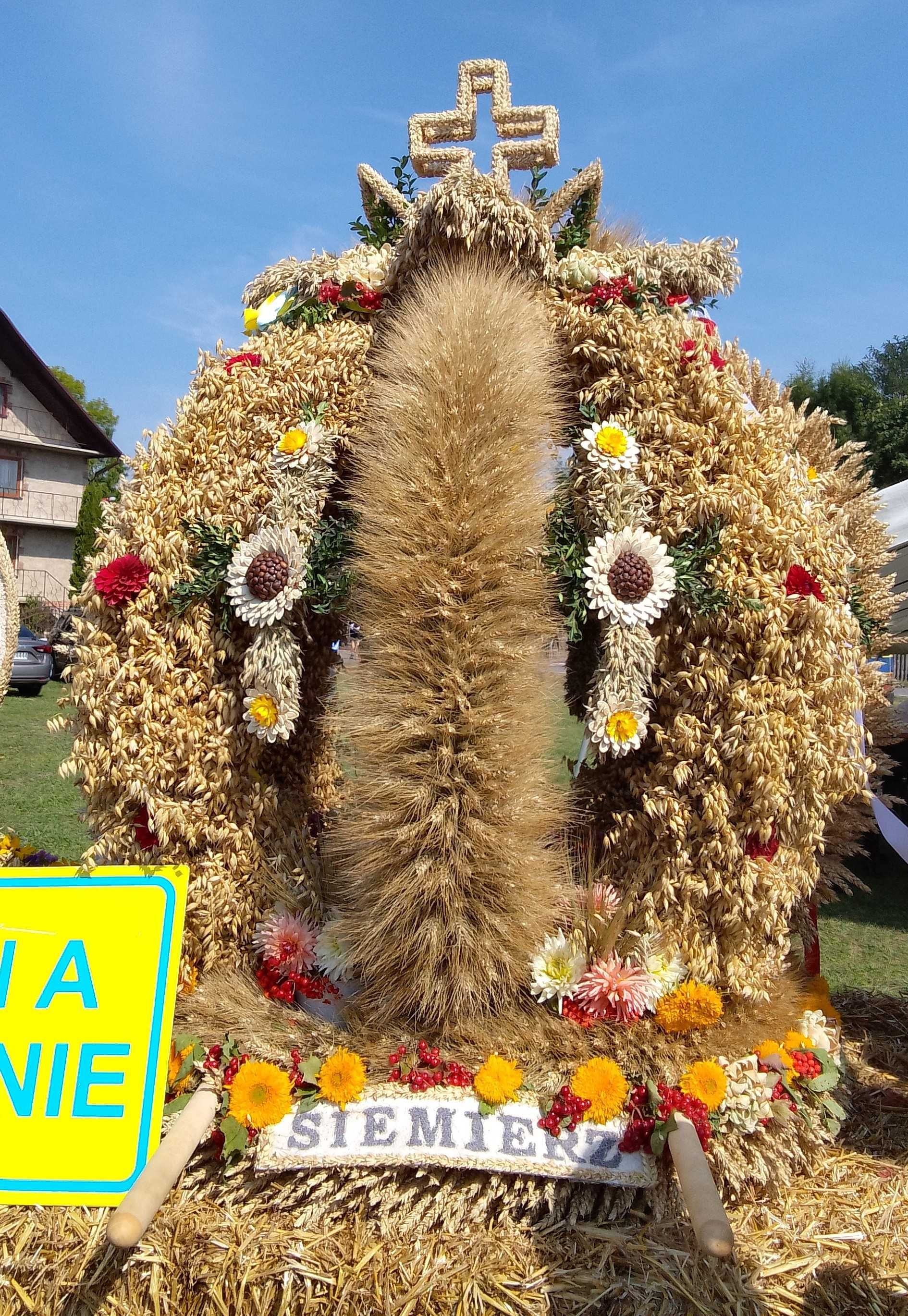 sprzedam wieniec dożynkowy