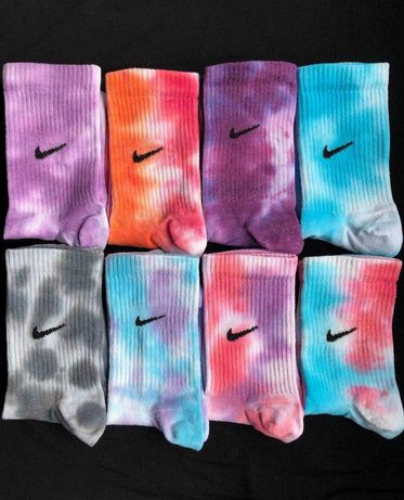 Шкарпетки Тай-дай - комплект на кожен день, бренд Nike