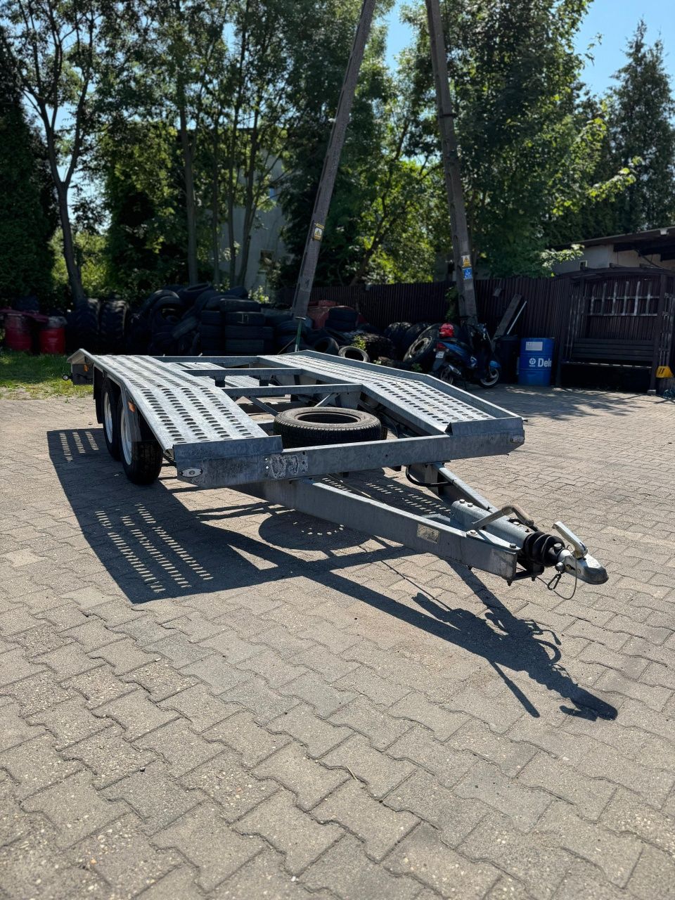 Przyczepa Laweta Gabarytka Boro BR2