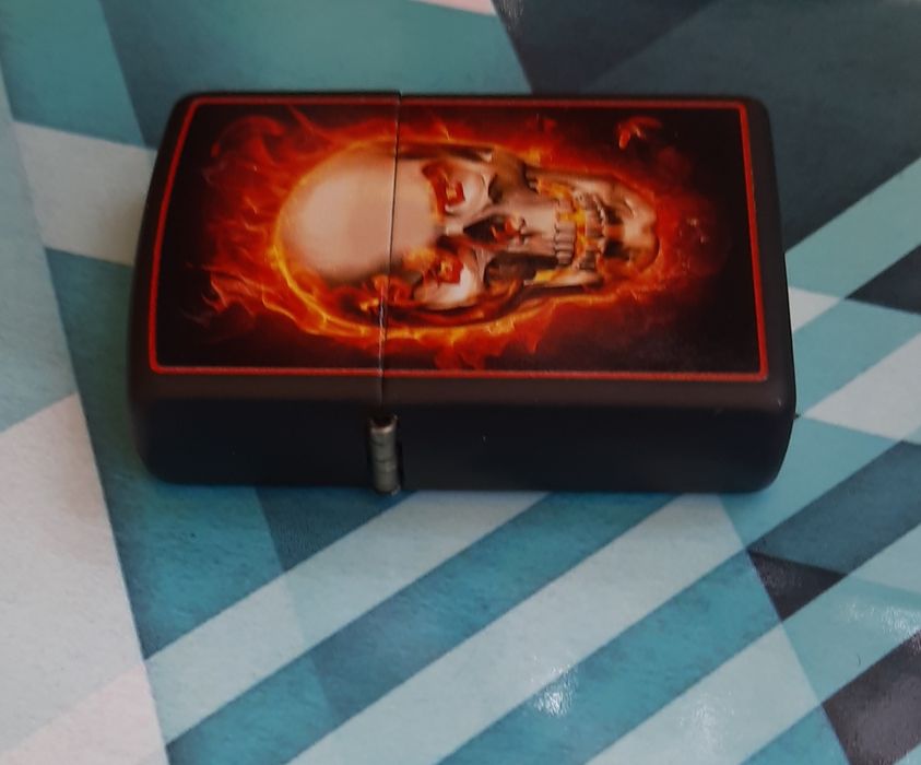 Зажигалка zippo с принтом,  запальничка zippo