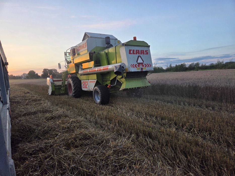 Import Claas mega 202.204.208 4.5 m heder .brutto .kredyt w akcji