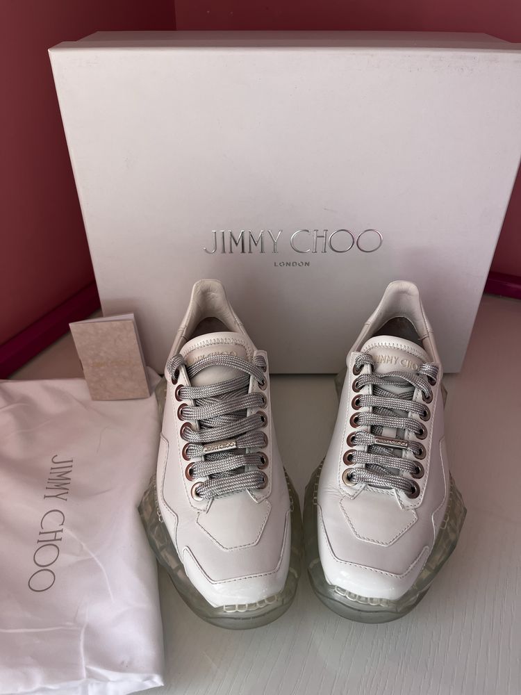 JIMMY CHOO оригинал кроссовки сникерсы 35,5 р