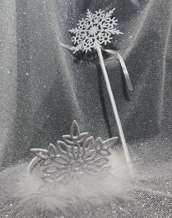 Обруч сніжинка паличка сніжинка