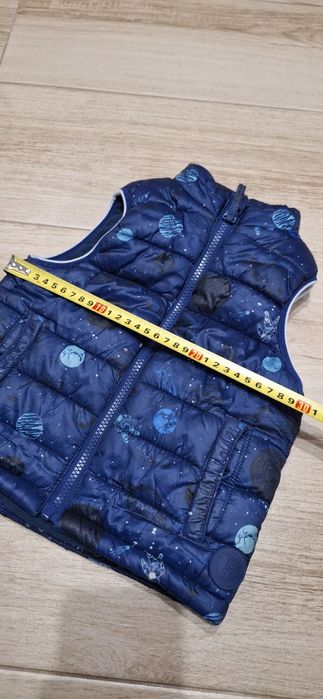 Kamizelka, bezrękawnik dla chłopca 92
