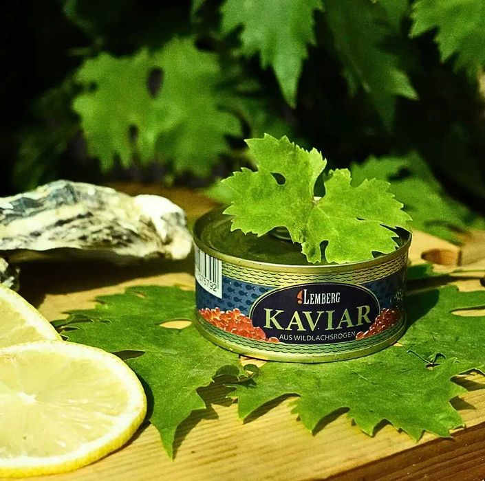 Ікра червона горбуші TM Lemberg ALASKA GOLD, 95 грам