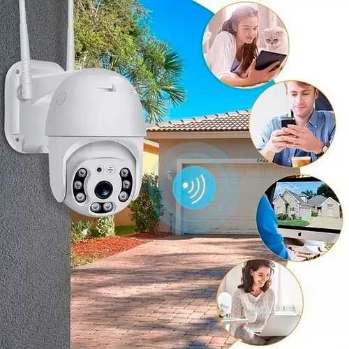 Вулична поворотна IP камера відеоспостереження CAMERA CAM 6 з Wi-Fi