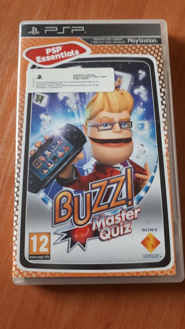 Gra Sony psp buzz master quiz