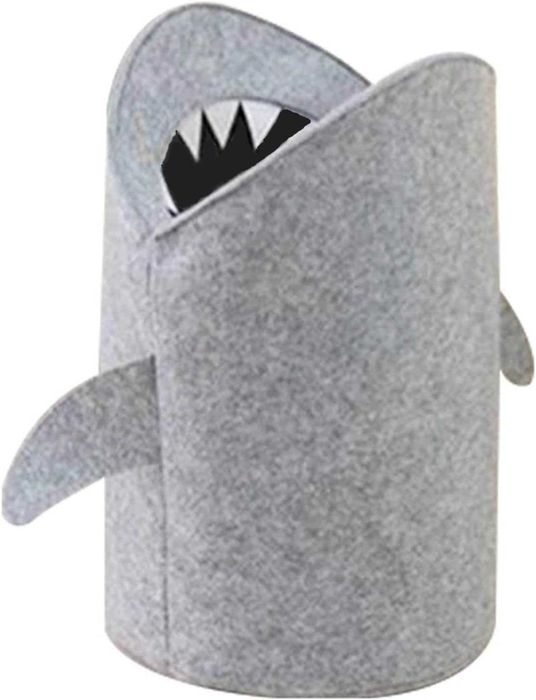 Kosz na pranie Rekin na zabawki wielofunkcyjny kosz 5444