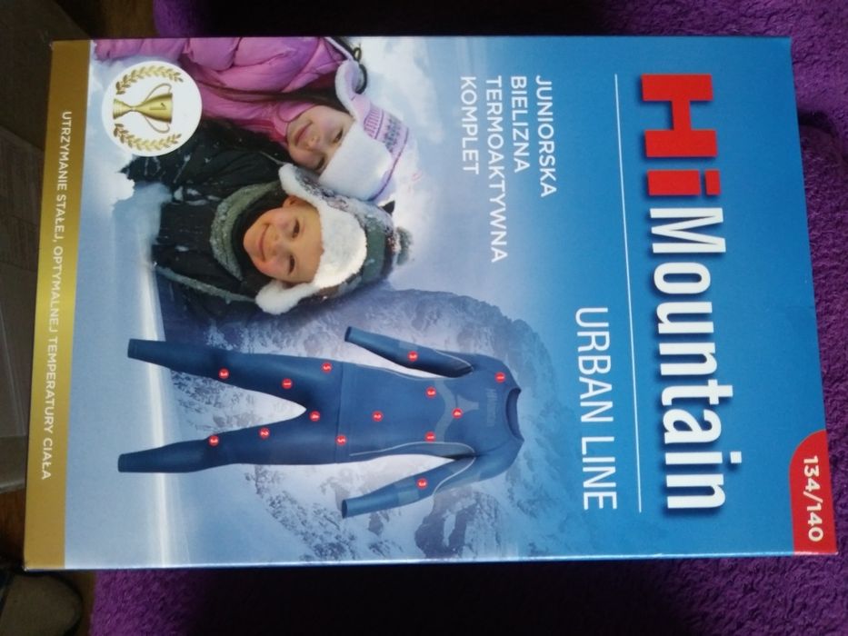 Odzież juniorska termoaktywna hi-mountain rozm.134-140