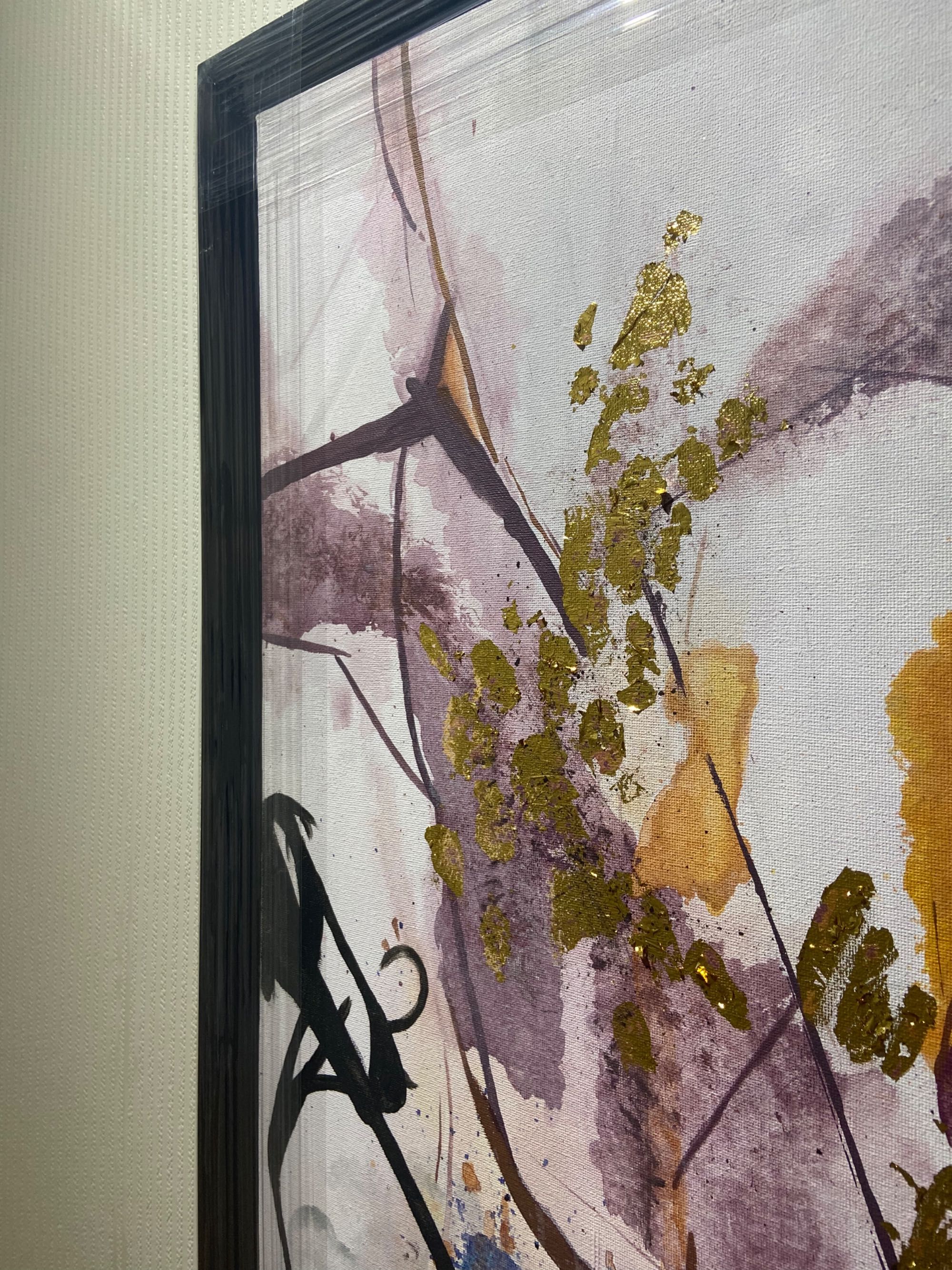 Quadro abstrato contemporâneo
