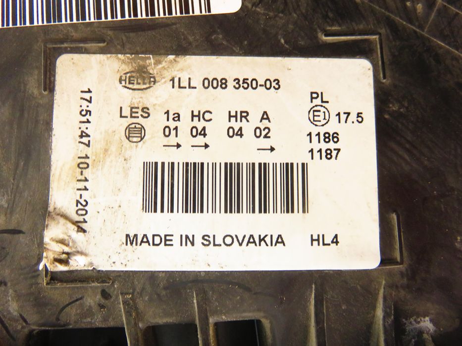 Lampa Lewa Przednia Vw Passat B5 Lift