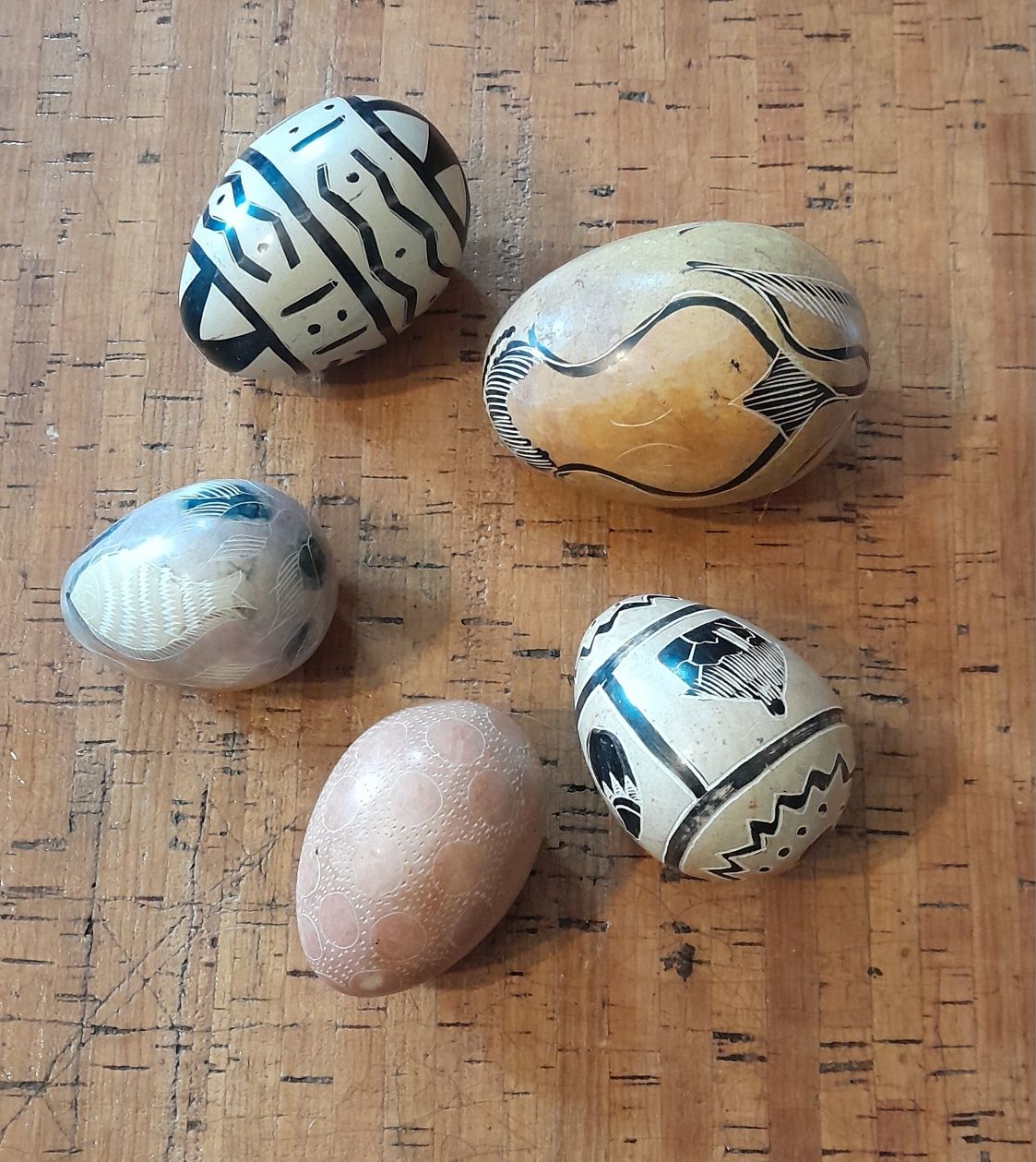 Ovos decoração africana