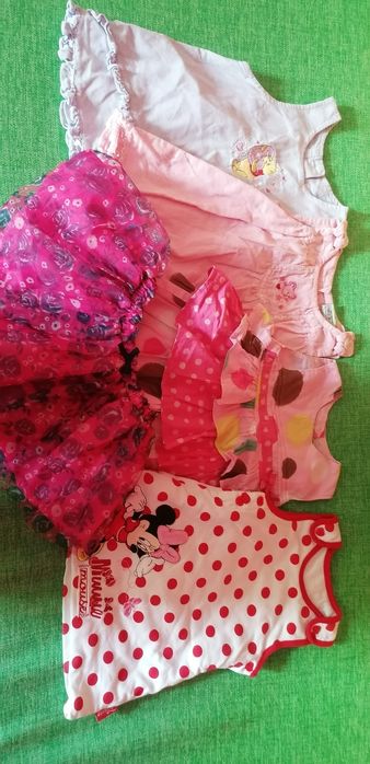 Paka ubrań dla dziewczynki r 74