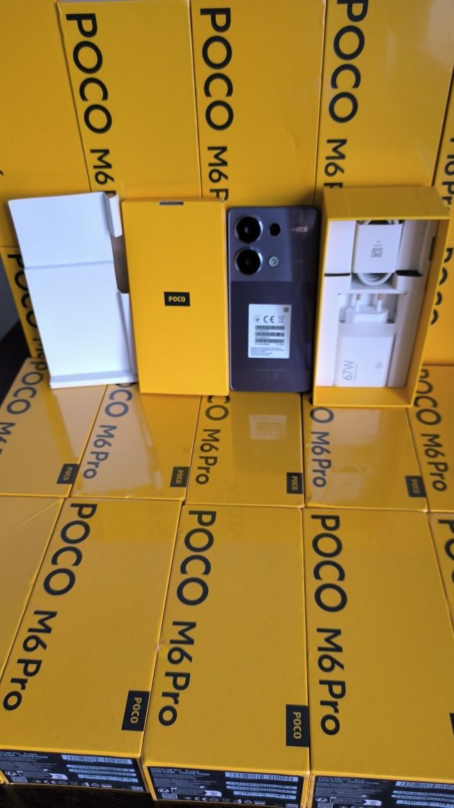 Poco M6 PRO 8*256 Global Version New + чехол в подарунок