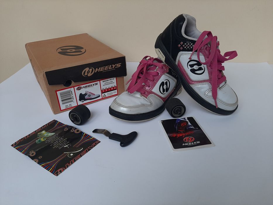 Оригинал Heelys 35 размер роликовые кроссовки, стелька 22 см