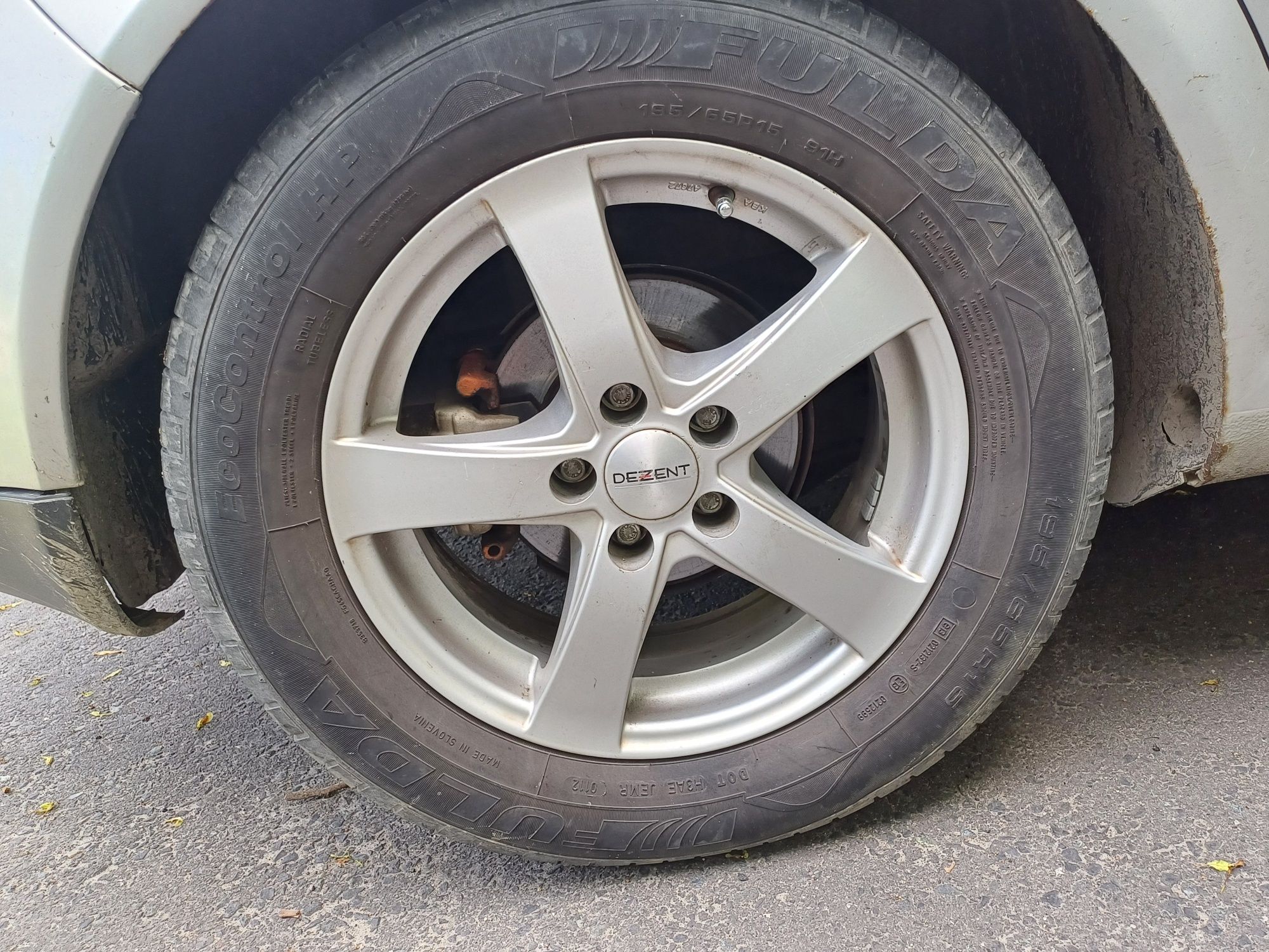 Koła letnie alufelgi DEZENT 5x100 vw audi skoda