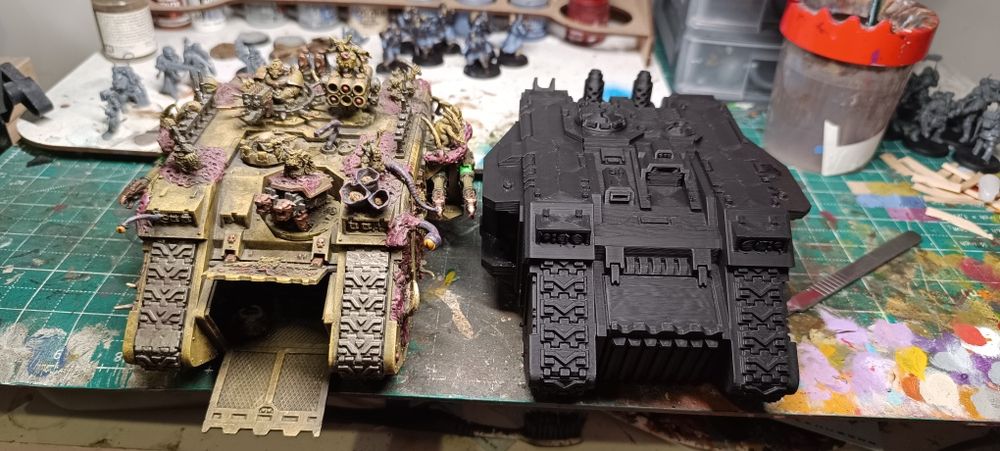 Space Marines Land Raider Redeemer fdm