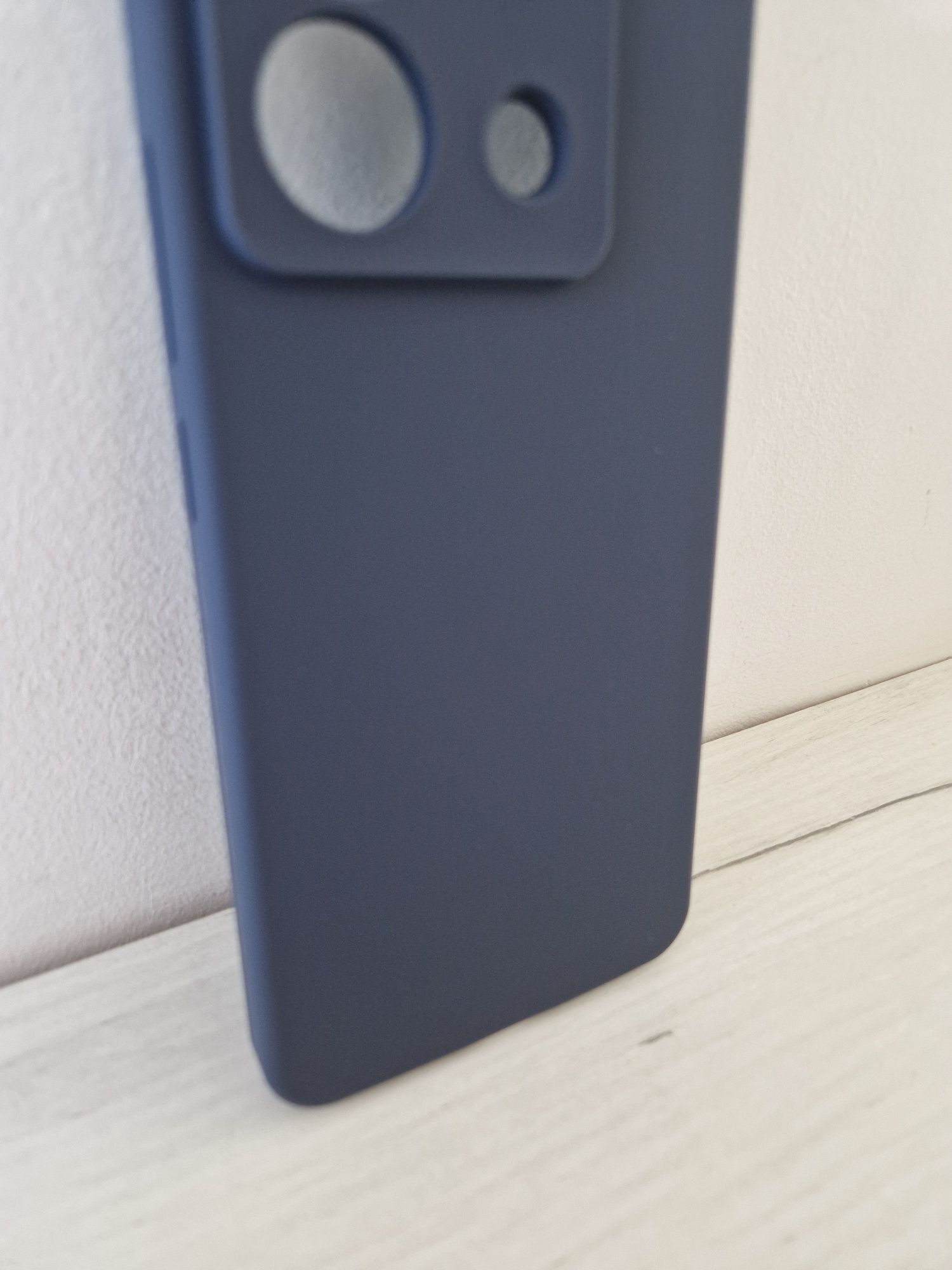 Silicone Lite Case do Xiaomi Redmi Note 13 Pro 5G granatowy