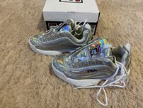 Fila Disruptor holo silver 36 Oryginalne