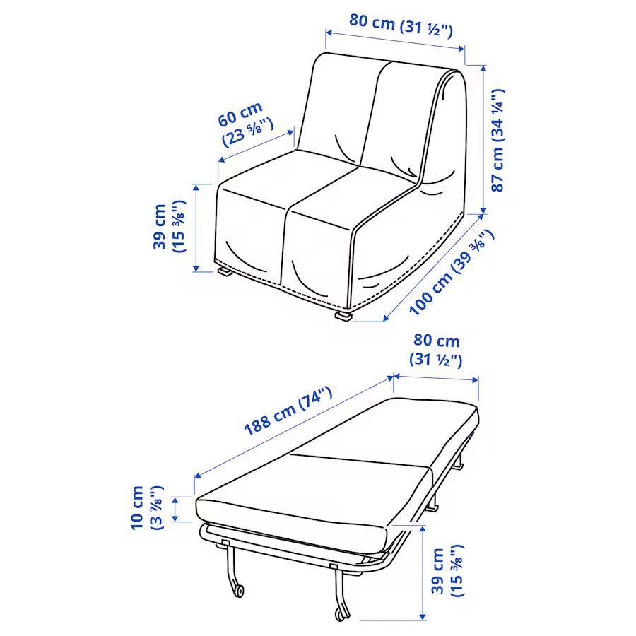 Sofa cama 1 pessoa